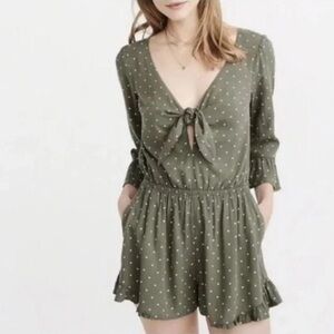 Abercrombie and Fitch Polka Dot Romper